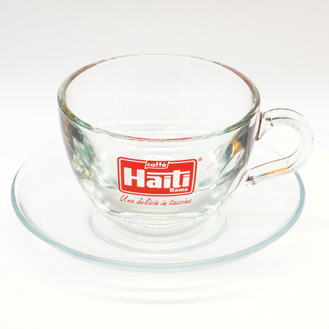 Tazza Cappuccino Haiti in vetro - 6 pezzi